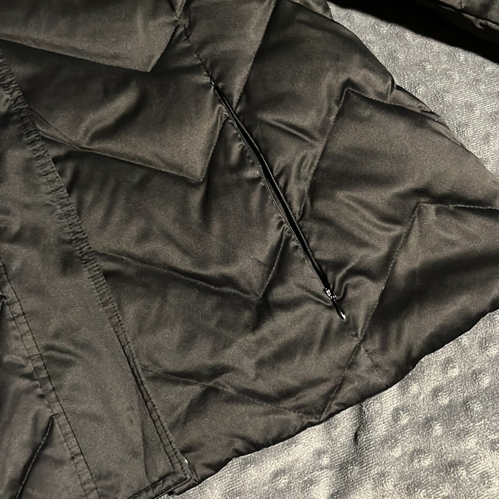 Nine West Winter Jacket Black - Size L - Picture 3 of 5